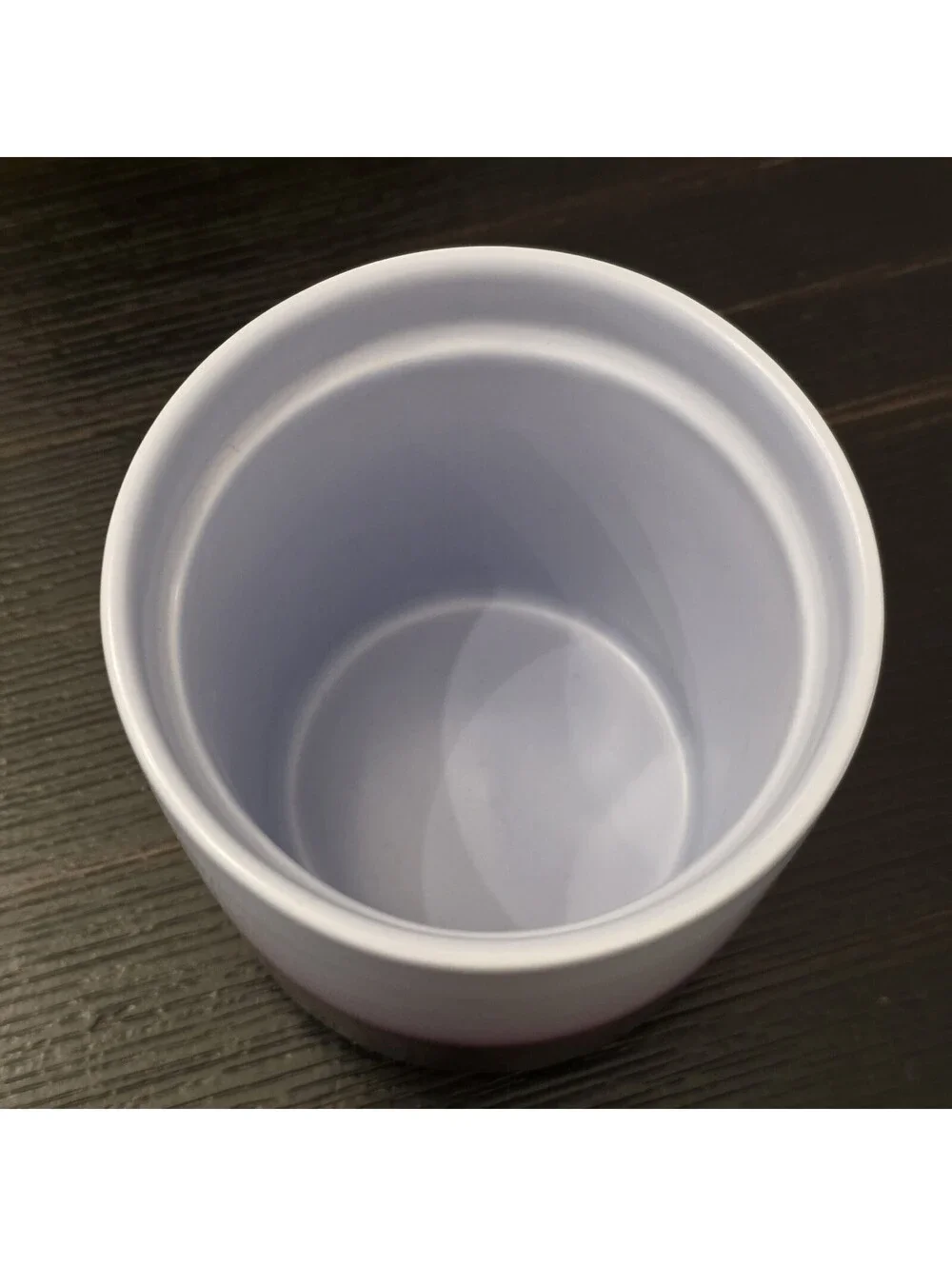 Starbucks Ceramic Tumbler Unisex 8oz Purple Ombre Lilac With Lid VGC